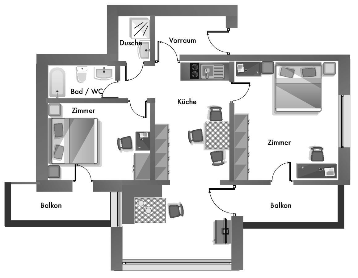 Appartement Kristall Tauplitz Esterno foto