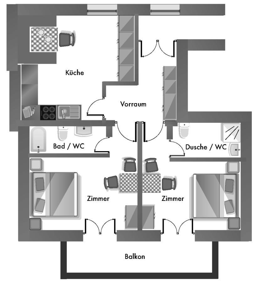 Appartement Kristall Tauplitz Esterno foto